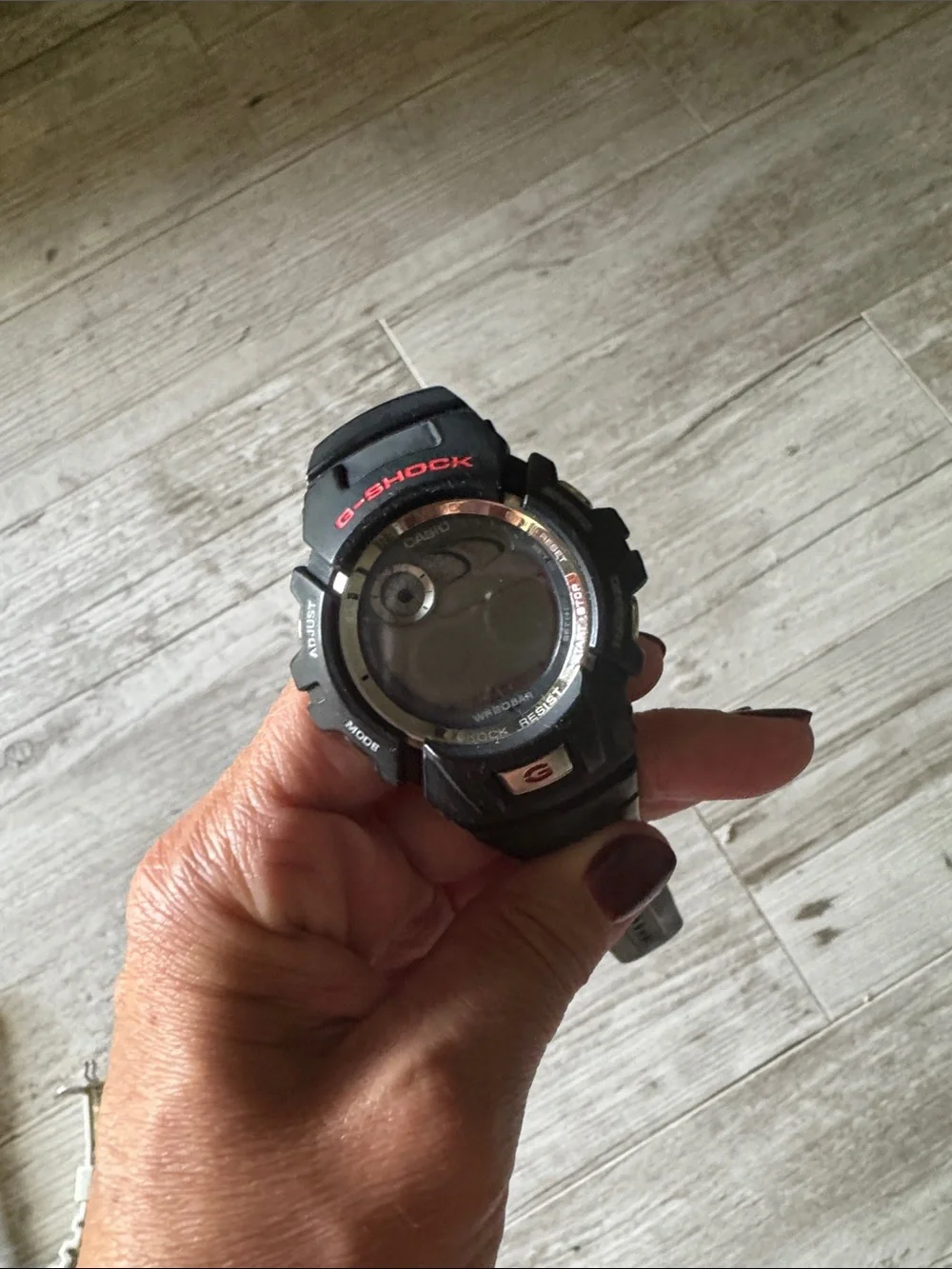 G-Shock Triple Watch Set – White, Black & Yellow Accents